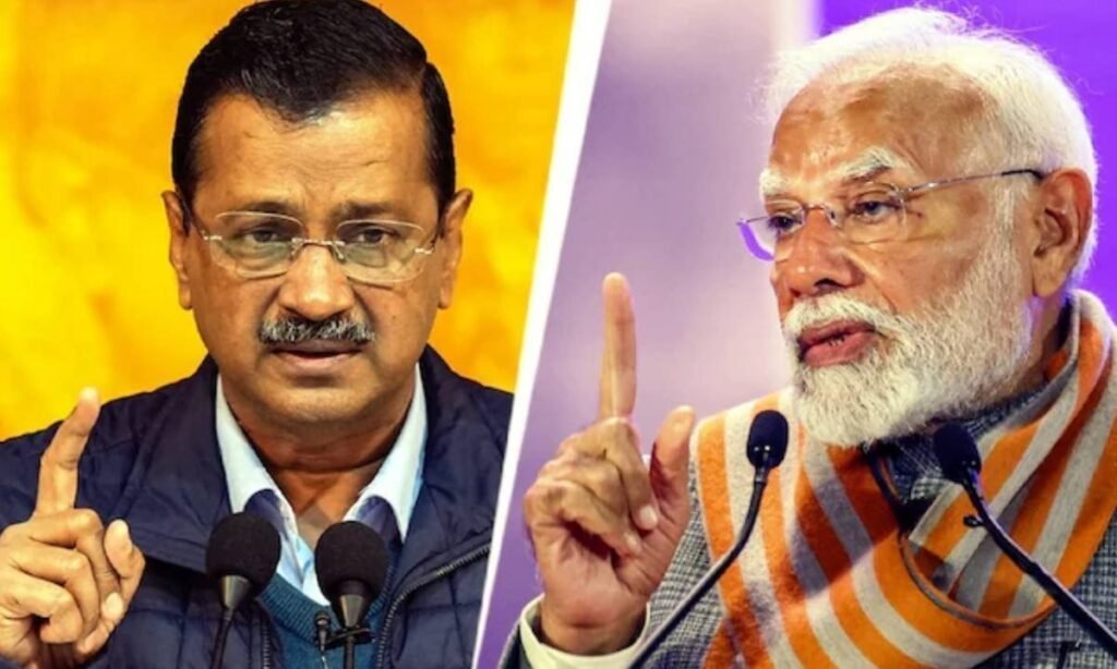 केजरीवाल ने बीजेपी के चुनावी घोषणापत्र पर उठाए सवाल, PM मोदी से मांगा जवाब Arvind Kejriwal L questioned PM Modi after the BJP released its manifesto for the Delhi polls - Hindi News Express