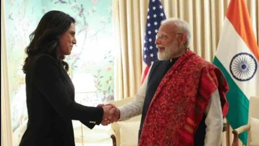 PM Modi congratulated Tulsi Gabbard - Hindi News Express