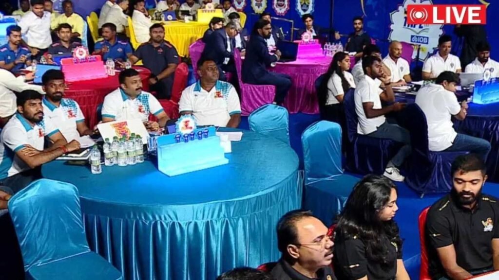 tnpl auction 2025 - Hindi News Express