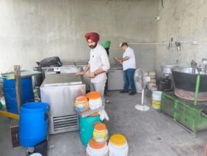 पनीर सैंपलिंग अभियान 