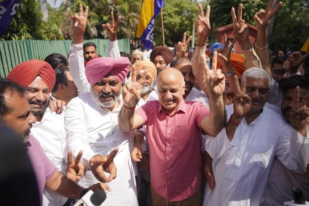 जीत का जश्न