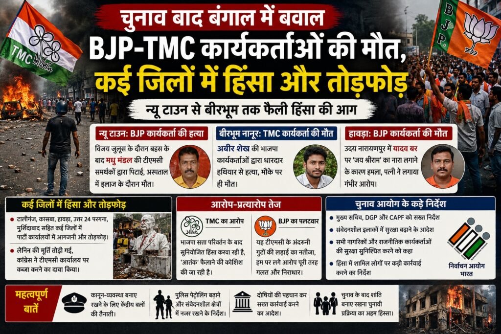 चुनाव बाद हिंसा